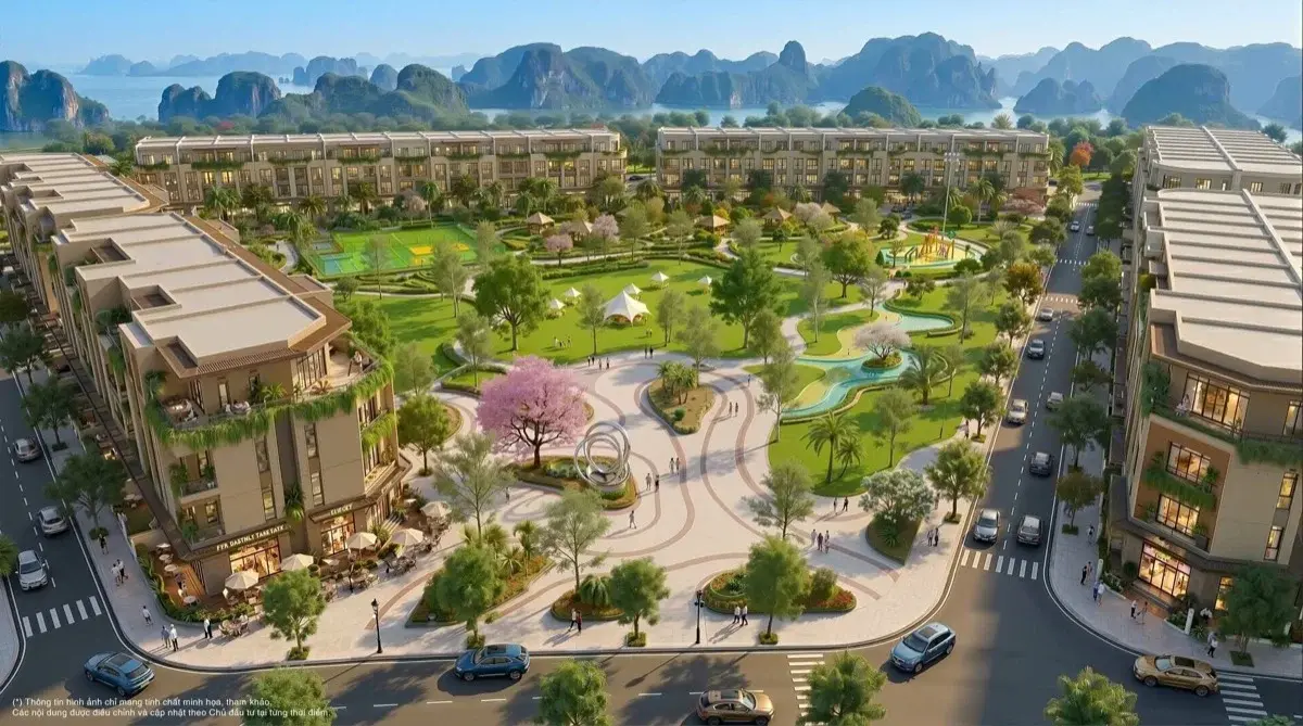 Phối cảnh tổng thể Khu Bình Minh