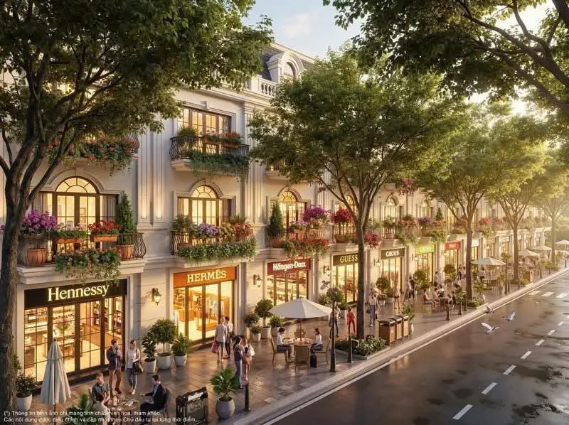 Shophouse hàng hiệu Vinhomes Hạ Long Xanh