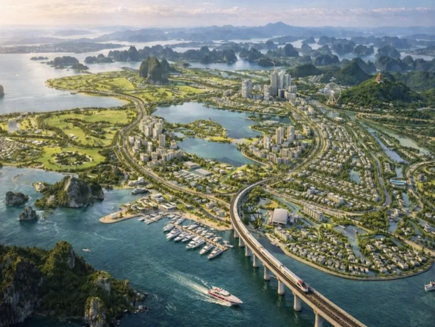 Cảng Du Thuyền Quốc Tế - Tiện ích Hạ Long Xanh Quảng Ninh