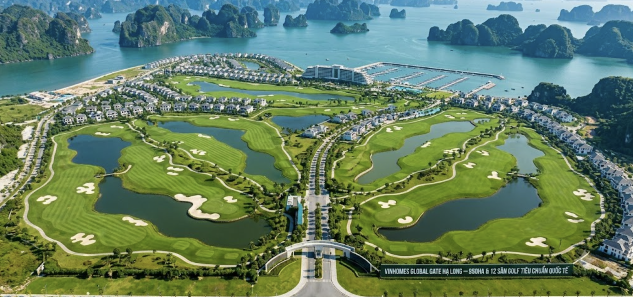 Quy mô sân golf Vinhomes Global Gate Hạ Long — Những con số biết nói